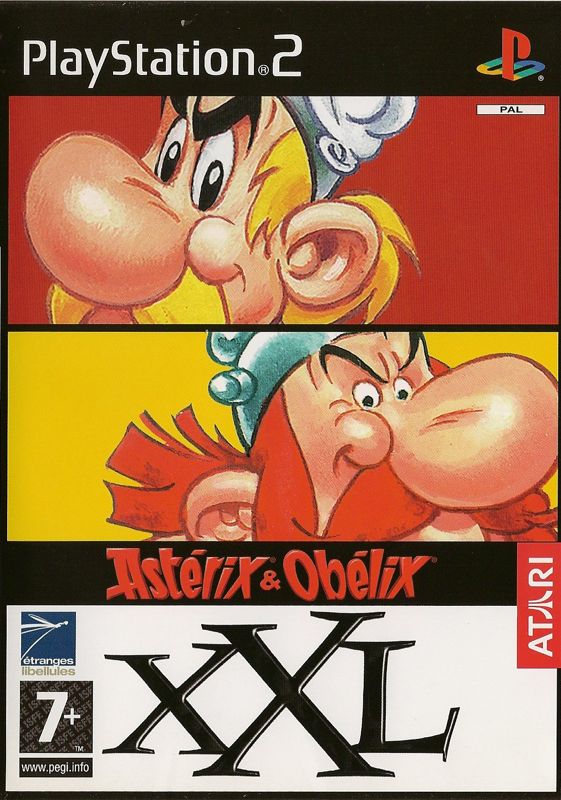 Asterix at the Olympic Games box art for Playstation 2